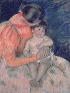Mary Cassatt Mother and Child  jjjj France oil painting art